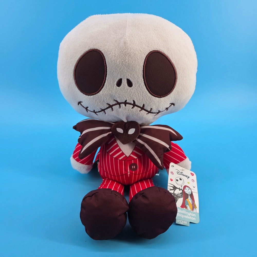 Disney's Jack Skellington 16" Plush Red Nightmare Before Christmas
